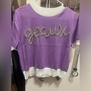 Queen of Sparkles Geaux Shirt